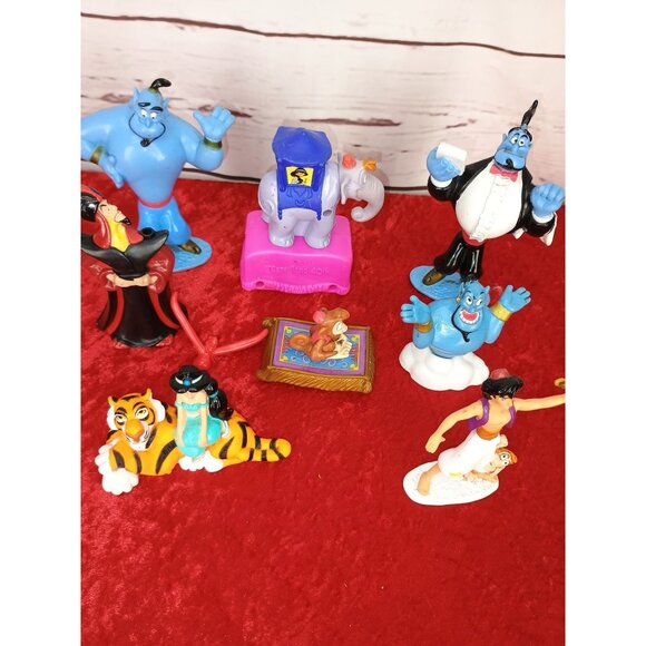 Disney Mattel Aladdin Figurine Set Of 9 Vintage Collectibles - Picture 5 of 8